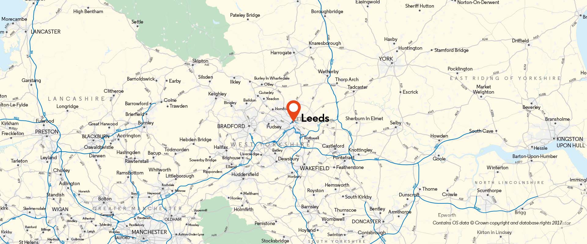 Leeds CoM location